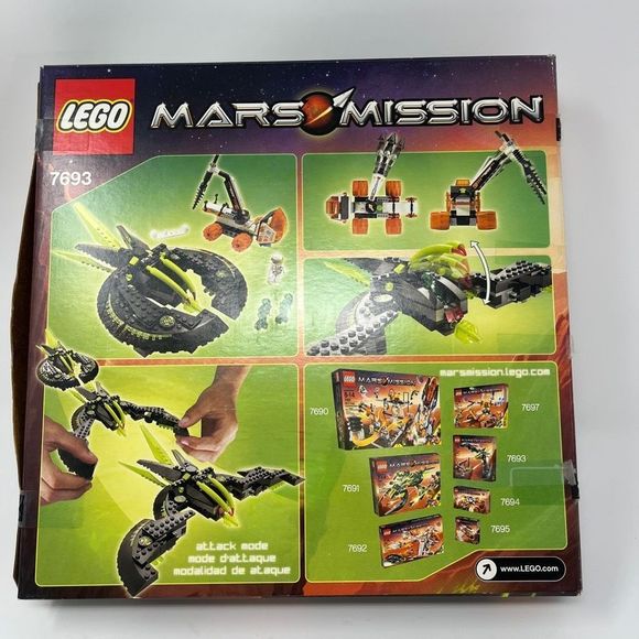 LEGO 7693 Mars Mission ETX Alien Strike Ages 7-14 Years - Picture 4 of 5
